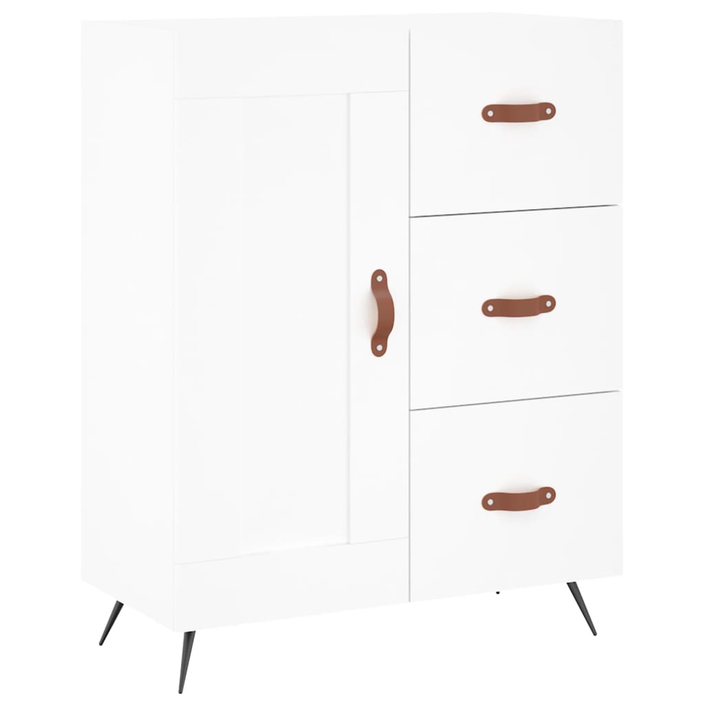 Skap Hvit 69,5x34x180 cm