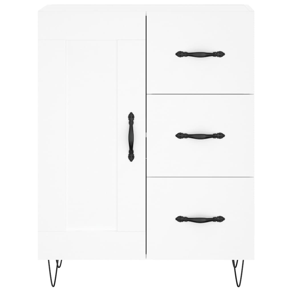 Skap Hvit 69,5x34x180 cm