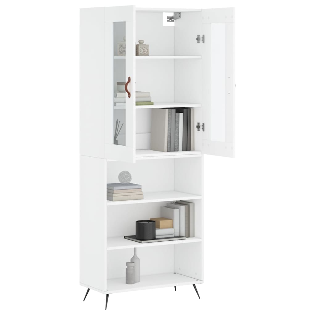 Skap Hvit 69,5x34x180 cm