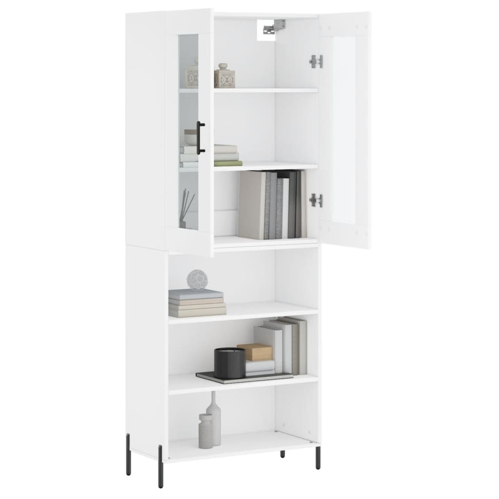 Skap Hvit 69,5x34x180 cm