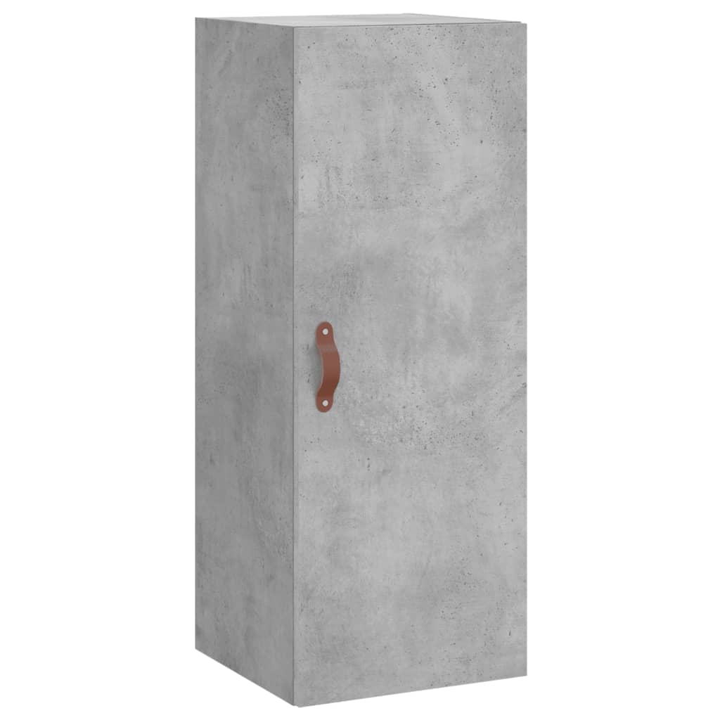 Skap Betonggrå 34,5x34x180 cm