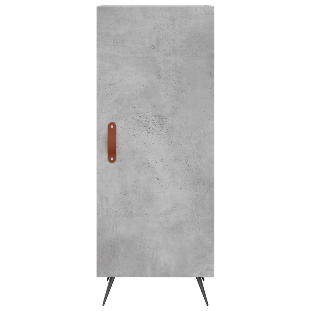 Skap Betonggrå 34,5x34x180 cm