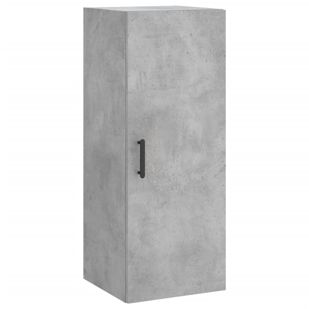 Skap Betonggrå 34,5x34x180 cm