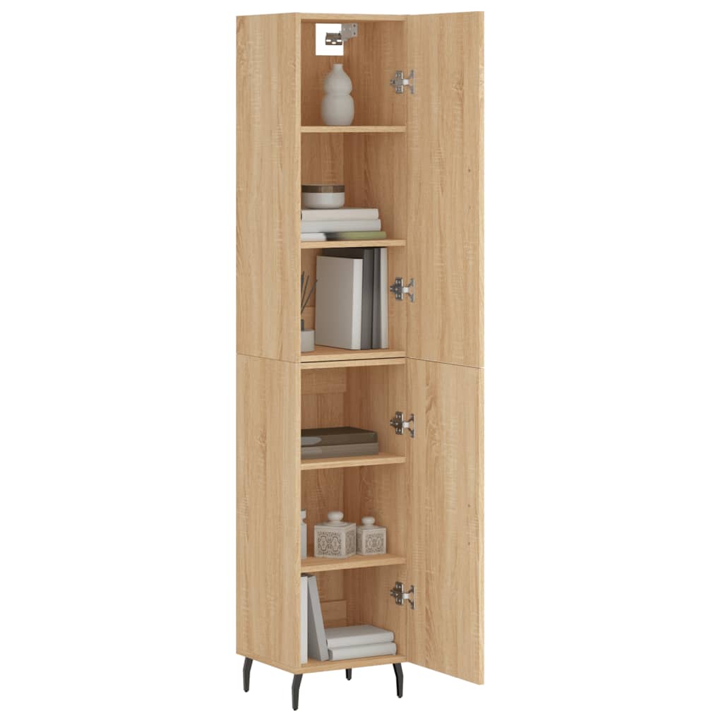 Skap Sonoma Eik 34,5x34x180 cm