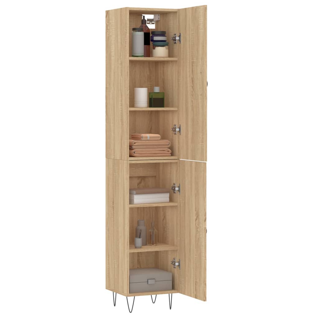 Skap Sonoma Eik 34,5x34x180 cm