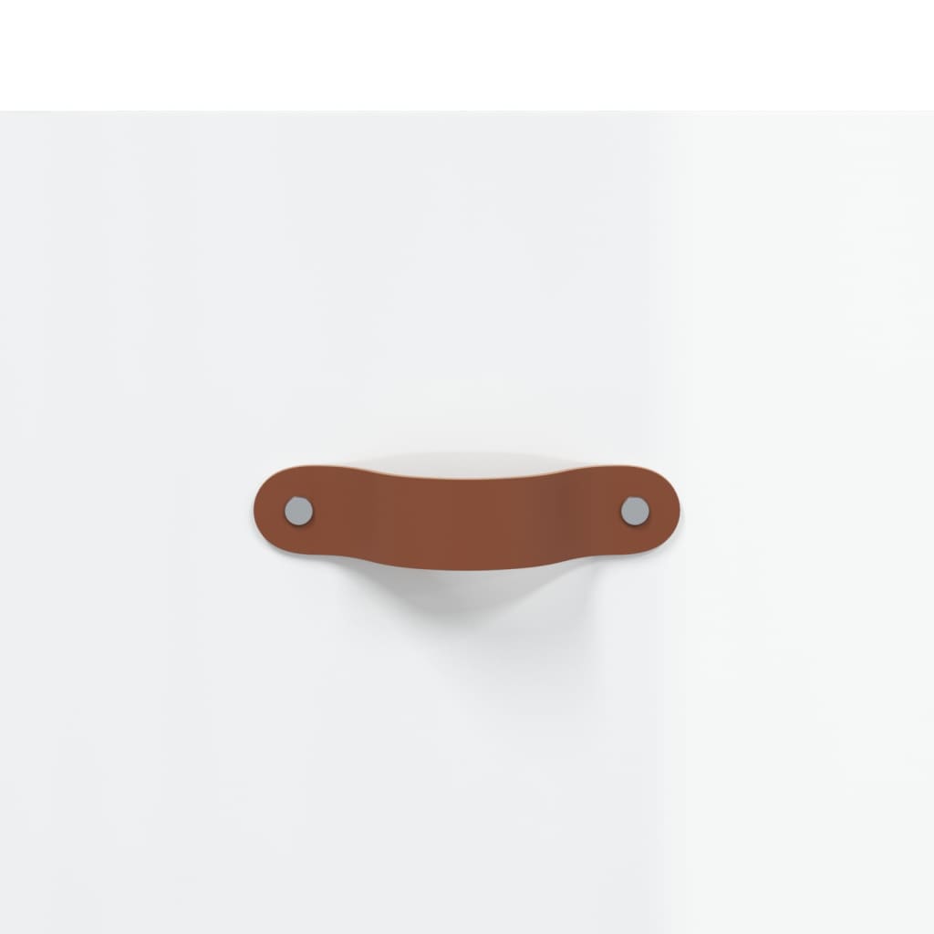 Skap Høyglans Hvit 34,5x34x180 cm