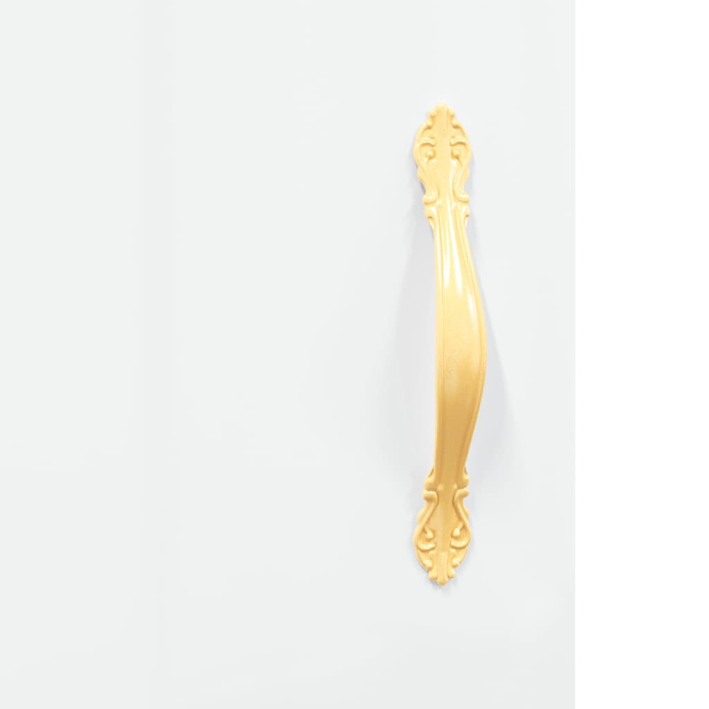 Skap Høyglans Hvit 34,5x34x180 cm