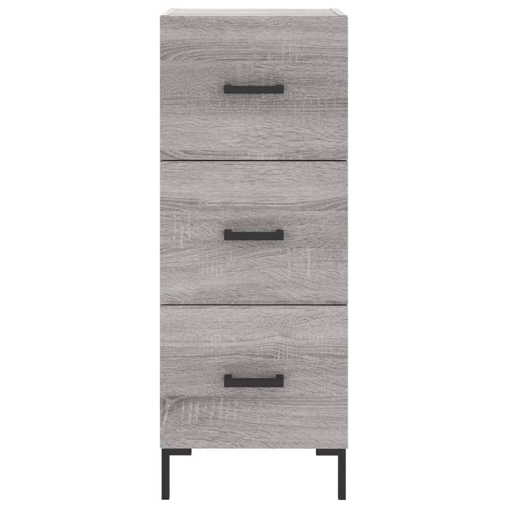 Skap Sonoma Grå 34,5x34x180 cm