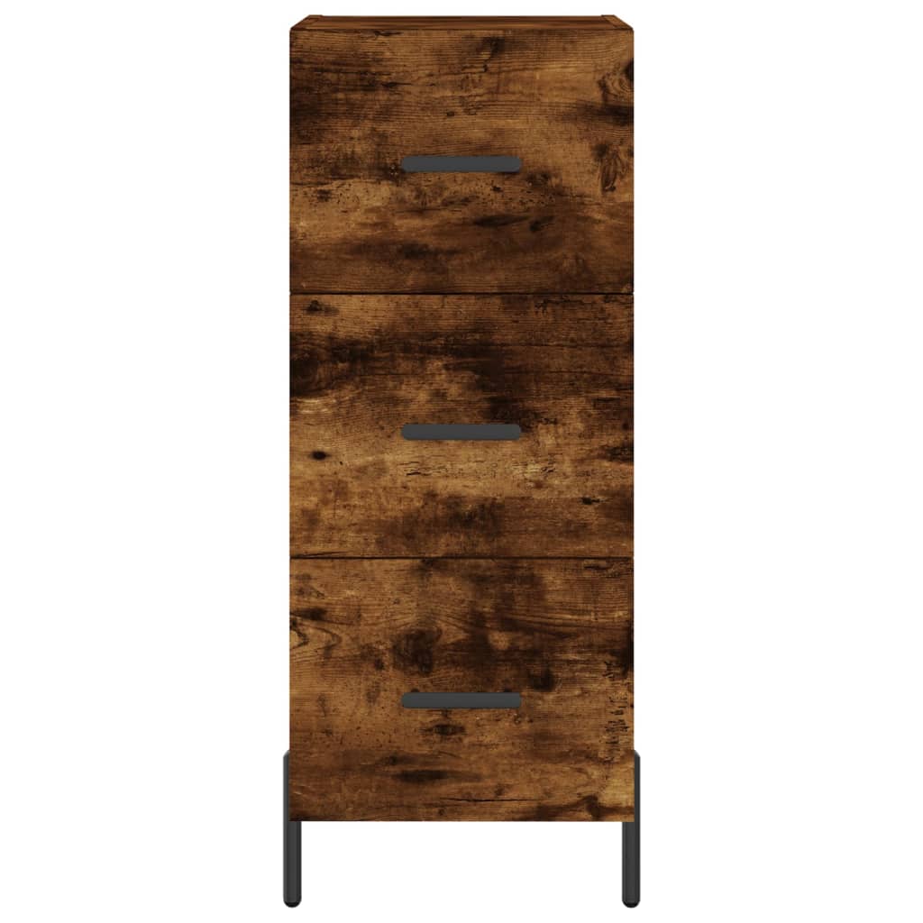 Skap Røkt Eik 34,5x34x180 cm