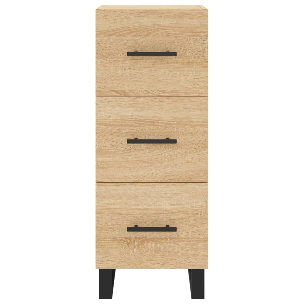 Skap Sonoma Eik 34,5x34x180 cm