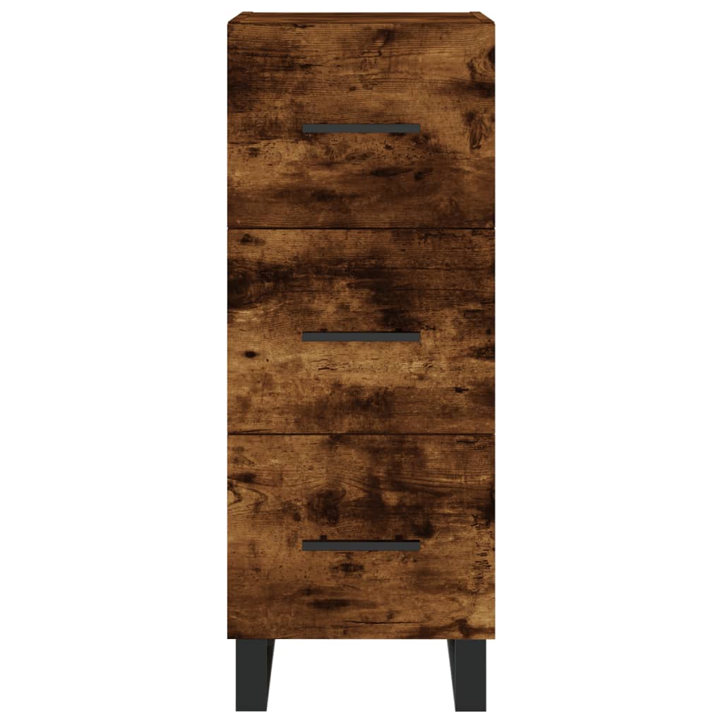 Skap Røkt Eik 34,5x34x180 cm