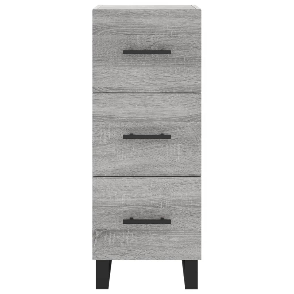 Skap Sonoma Grå 34,5x34x180 cm