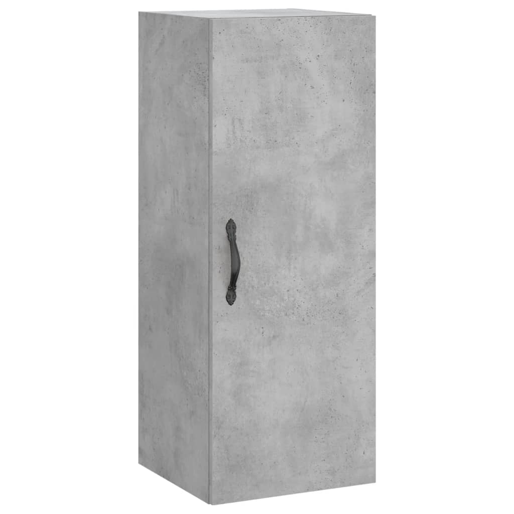 Skap Betonggrå 34,5x34x180 cm