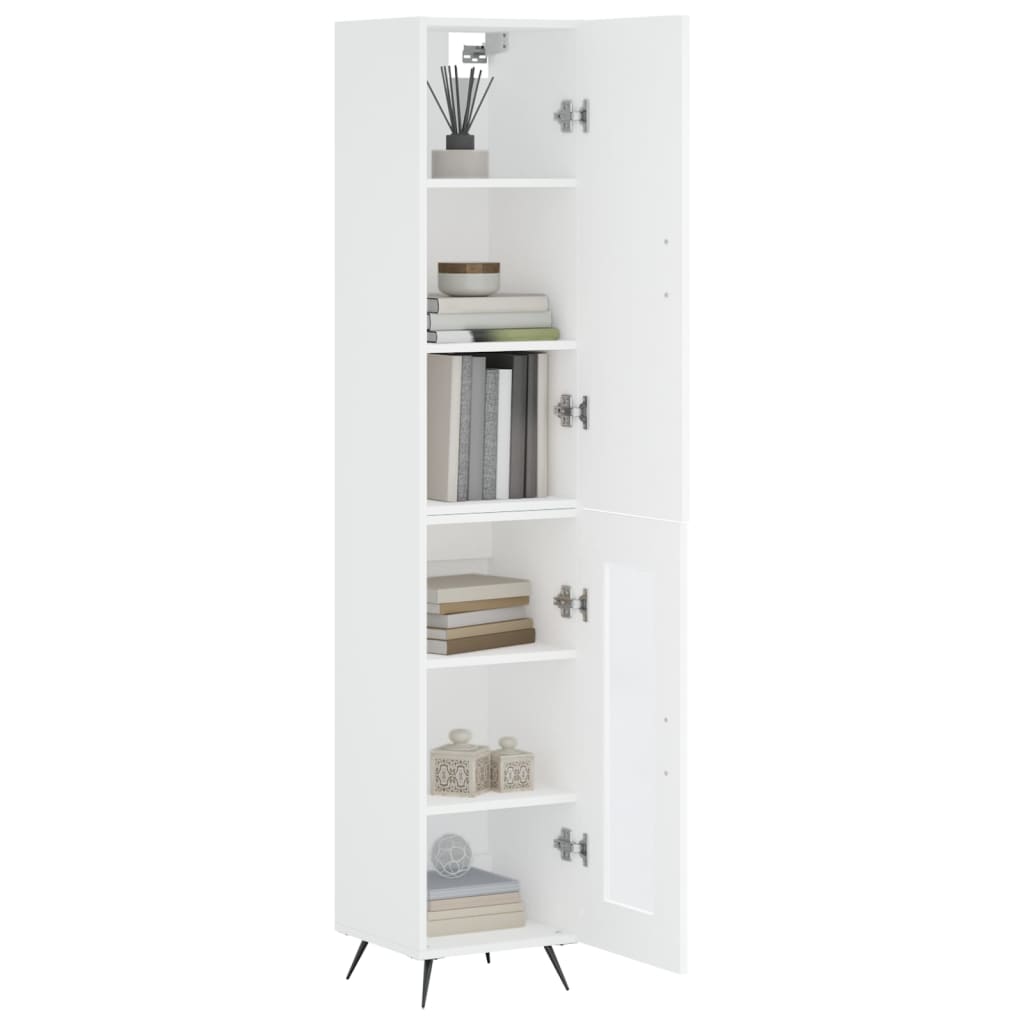 Skap Hvit 34,5x34x180 cm