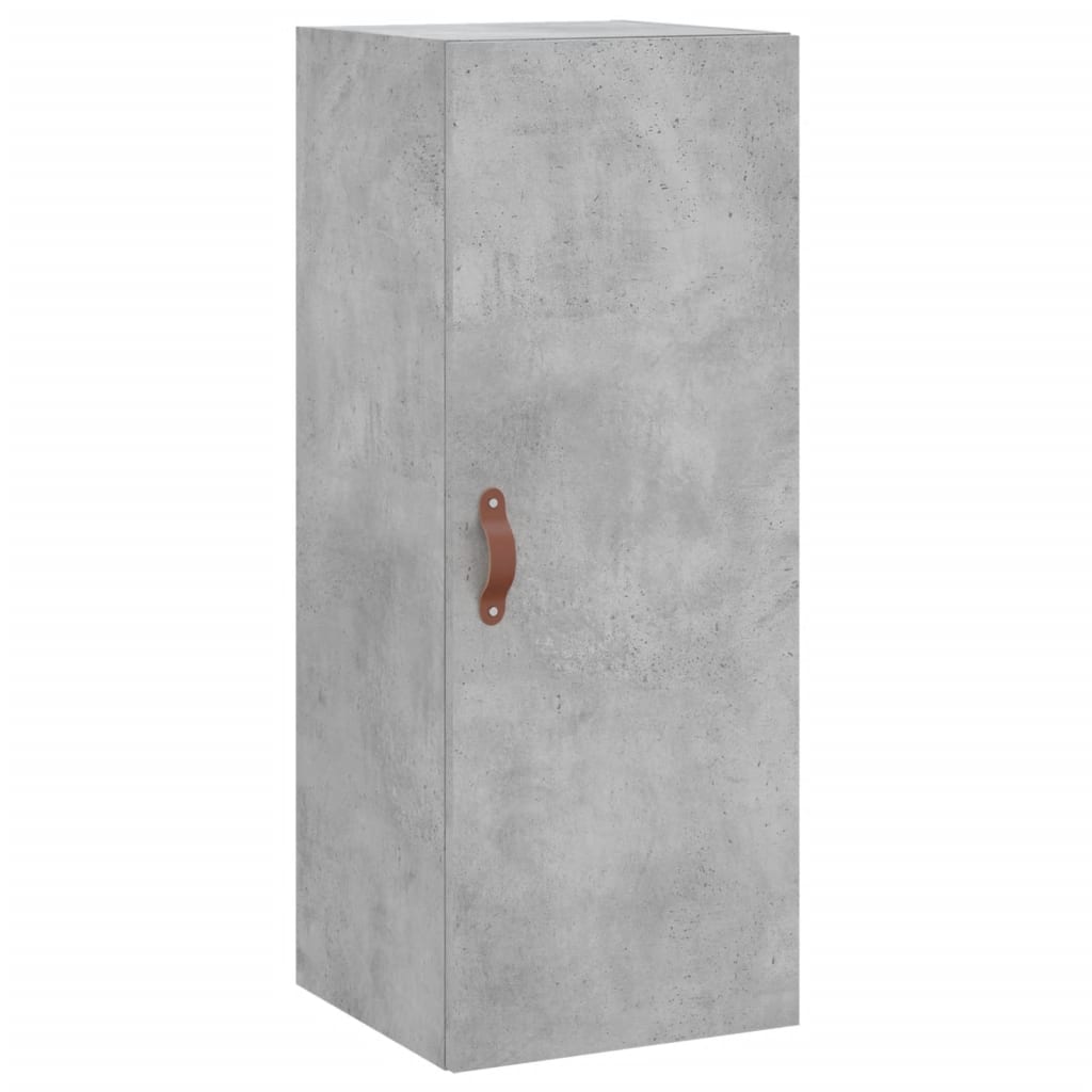 Skap Betonggrå 34,5x34x180 cm