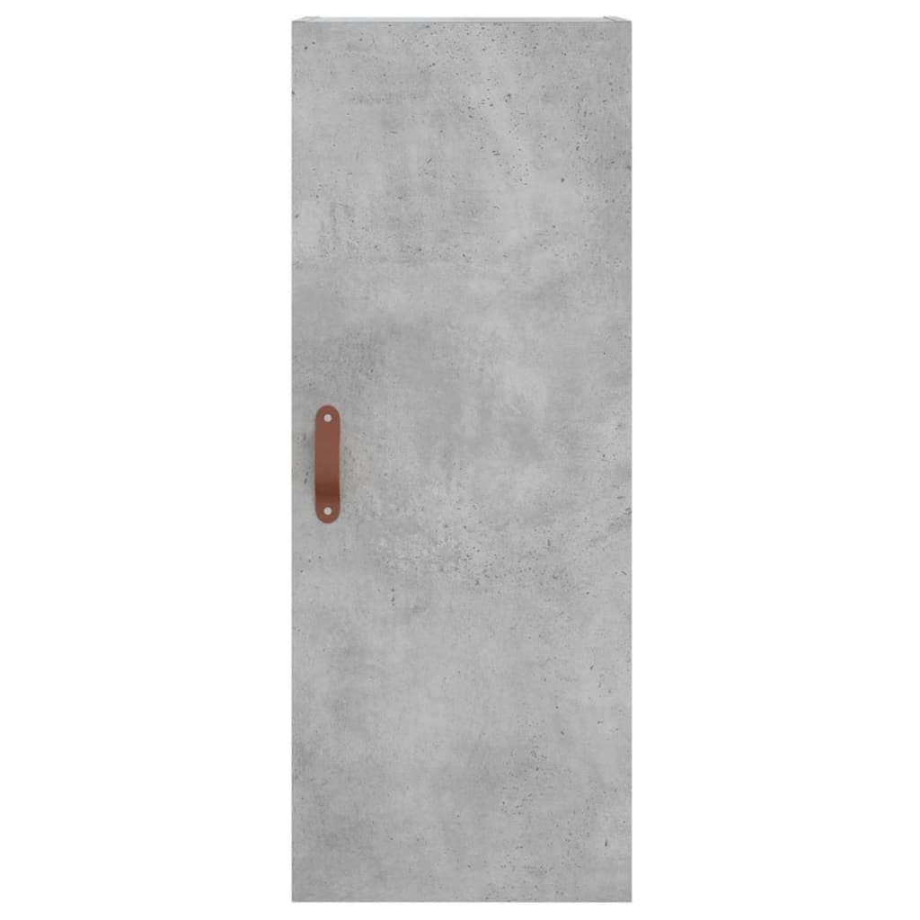 Skap Betonggrå 34,5x34x180 cm