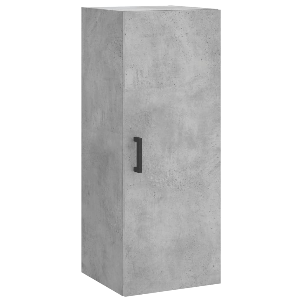 Skap Betonggrå 34,5x34x180 cm