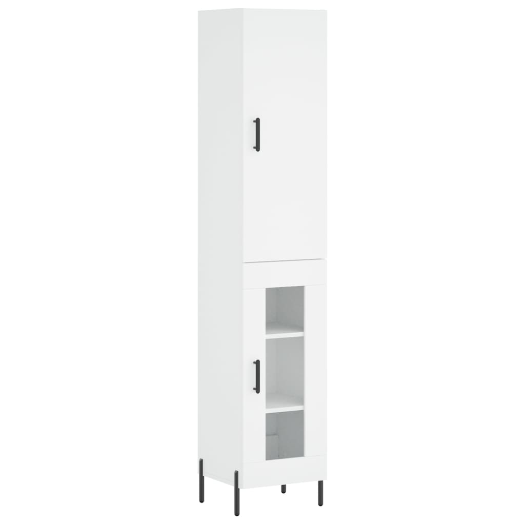 Skap Hvit 34,5x34x180 cm