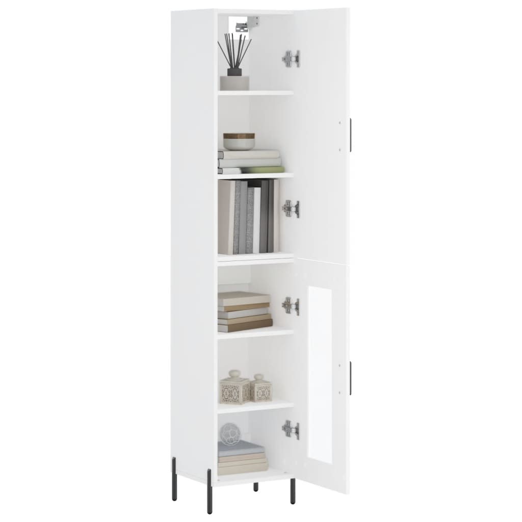 Skap Hvit 34,5x34x180 cm
