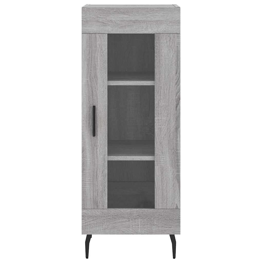 Skap Sonoma Grå 34,5x34x180 cm