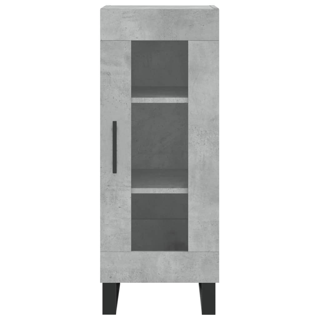 Skap Betonggrå 34,5x34x180 cm