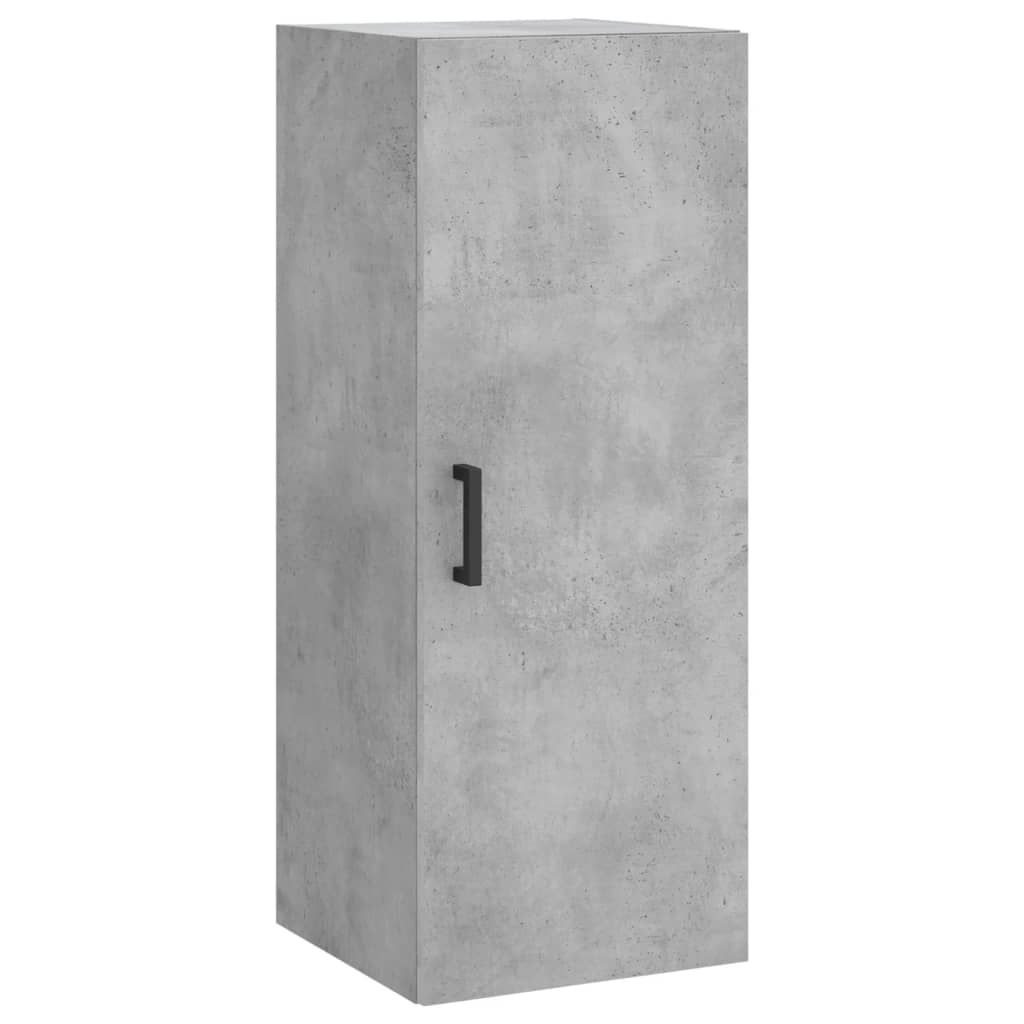 Skap Betonggrå 34,5x34x180 cm