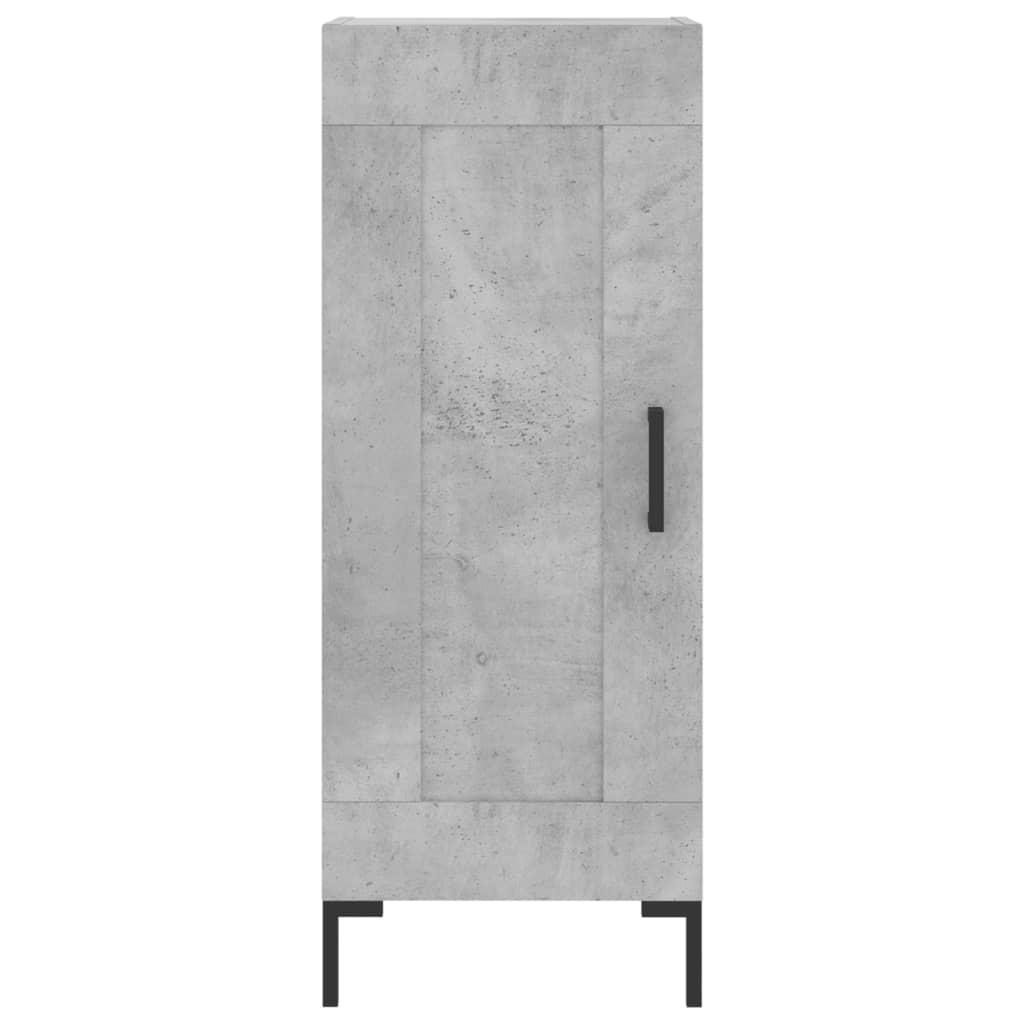 Skap Betonggrå 34,5x34x180 cm