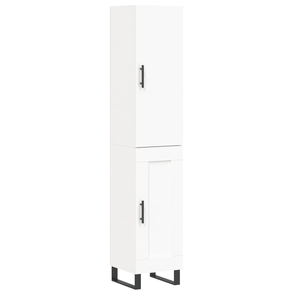 Skap Hvit 34,5x34x180 cm