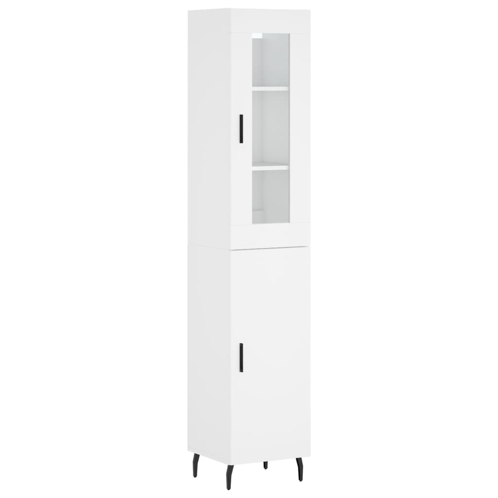 Skap Hvit 34,5x34x180 cm