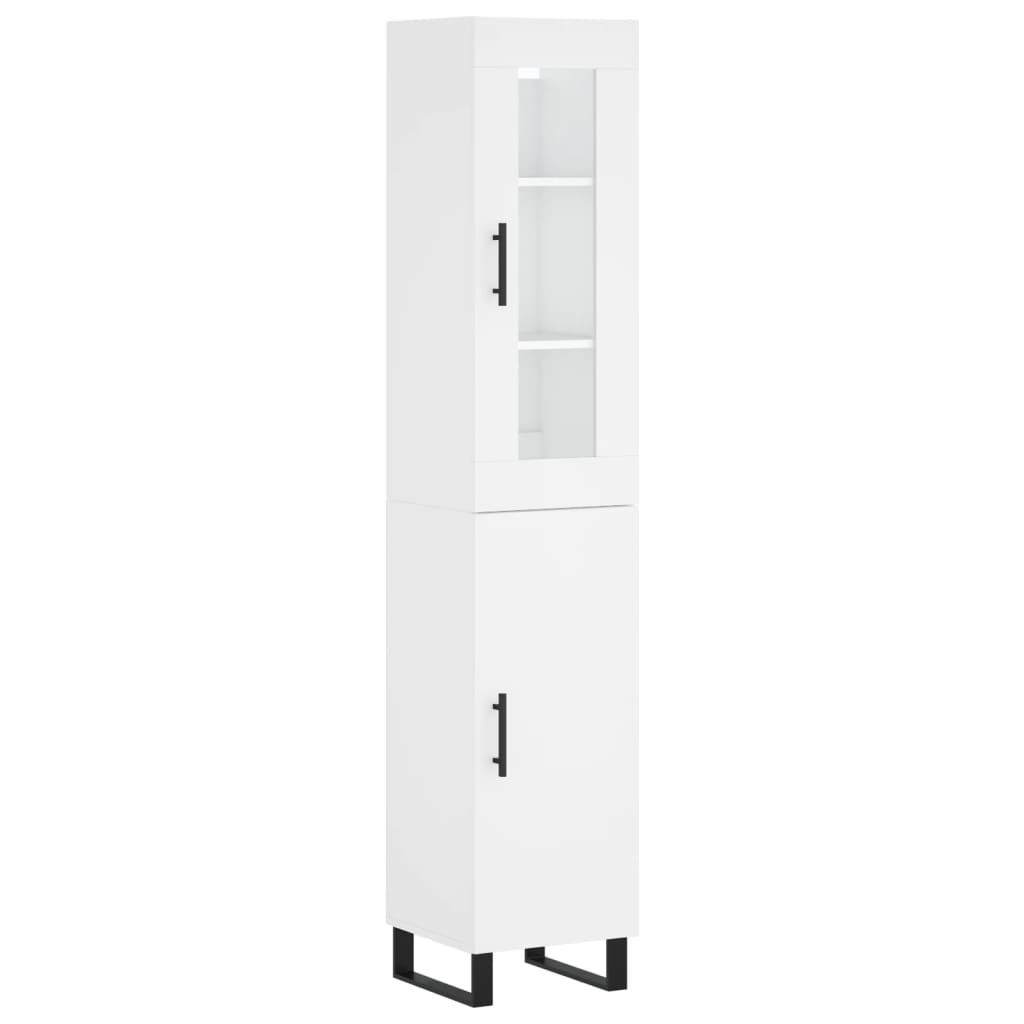 Skap Hvit 34,5x34x180 cm