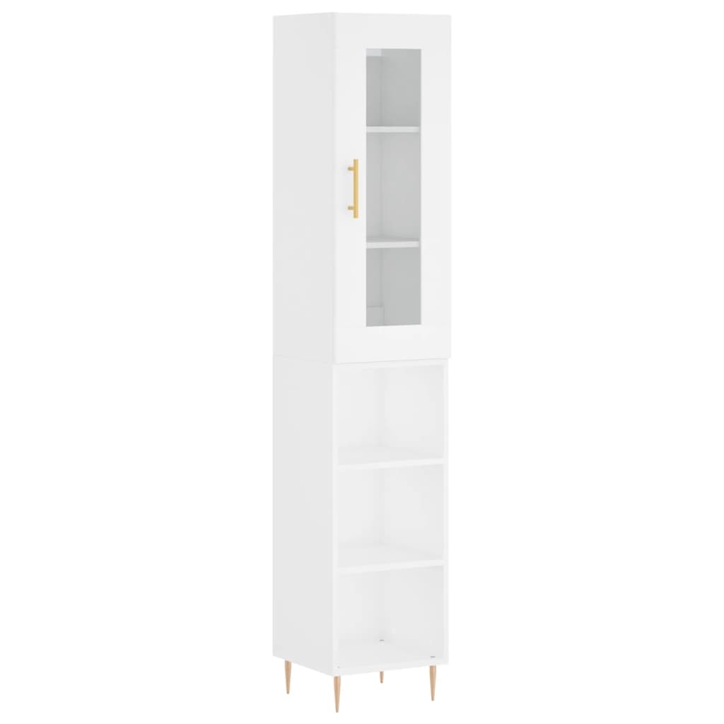 Skap Hvit 34,5x34x180 cm