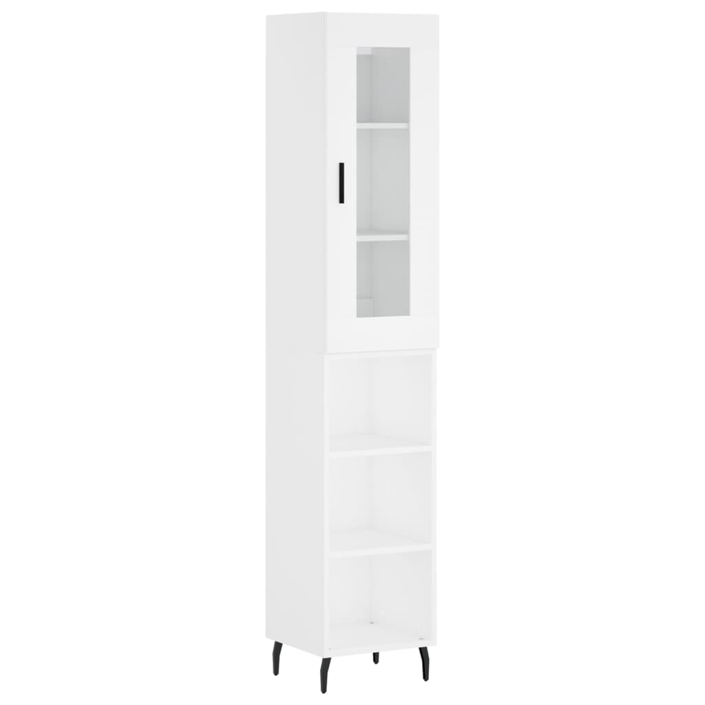 Skap Hvit 34,5x34x180 cm