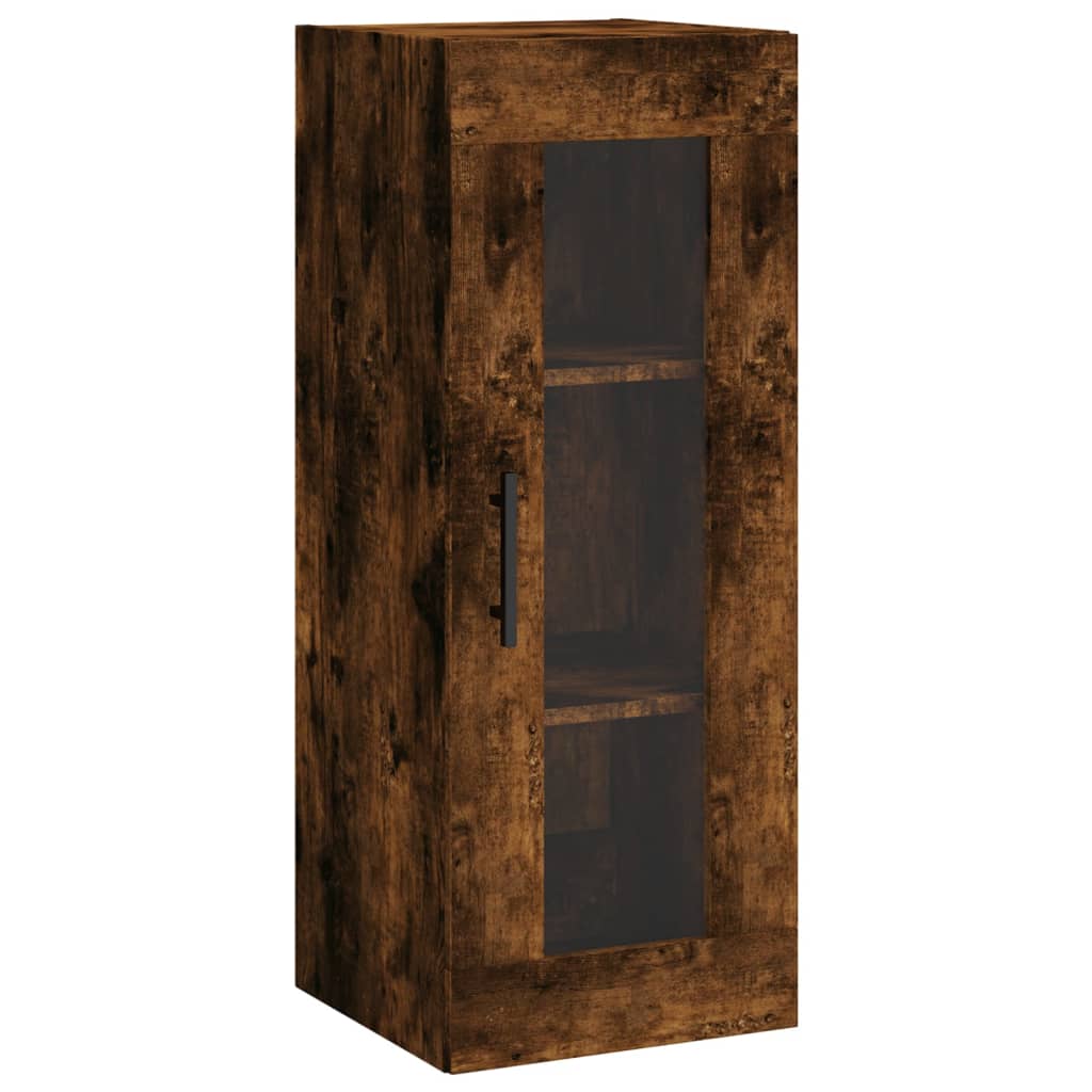 Skap Røkt Eik 34,5x34x180 cm