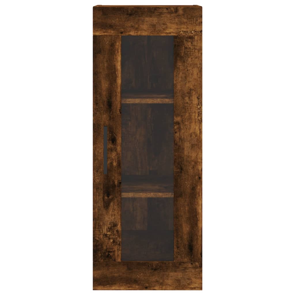 Skap Røkt Eik 34,5x34x180 cm