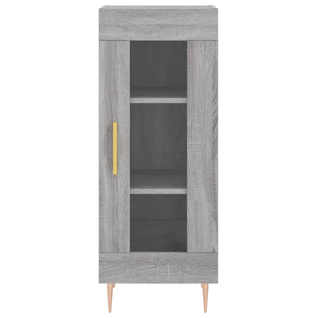 Skap Sonoma Grå 34,5x34x180 cm