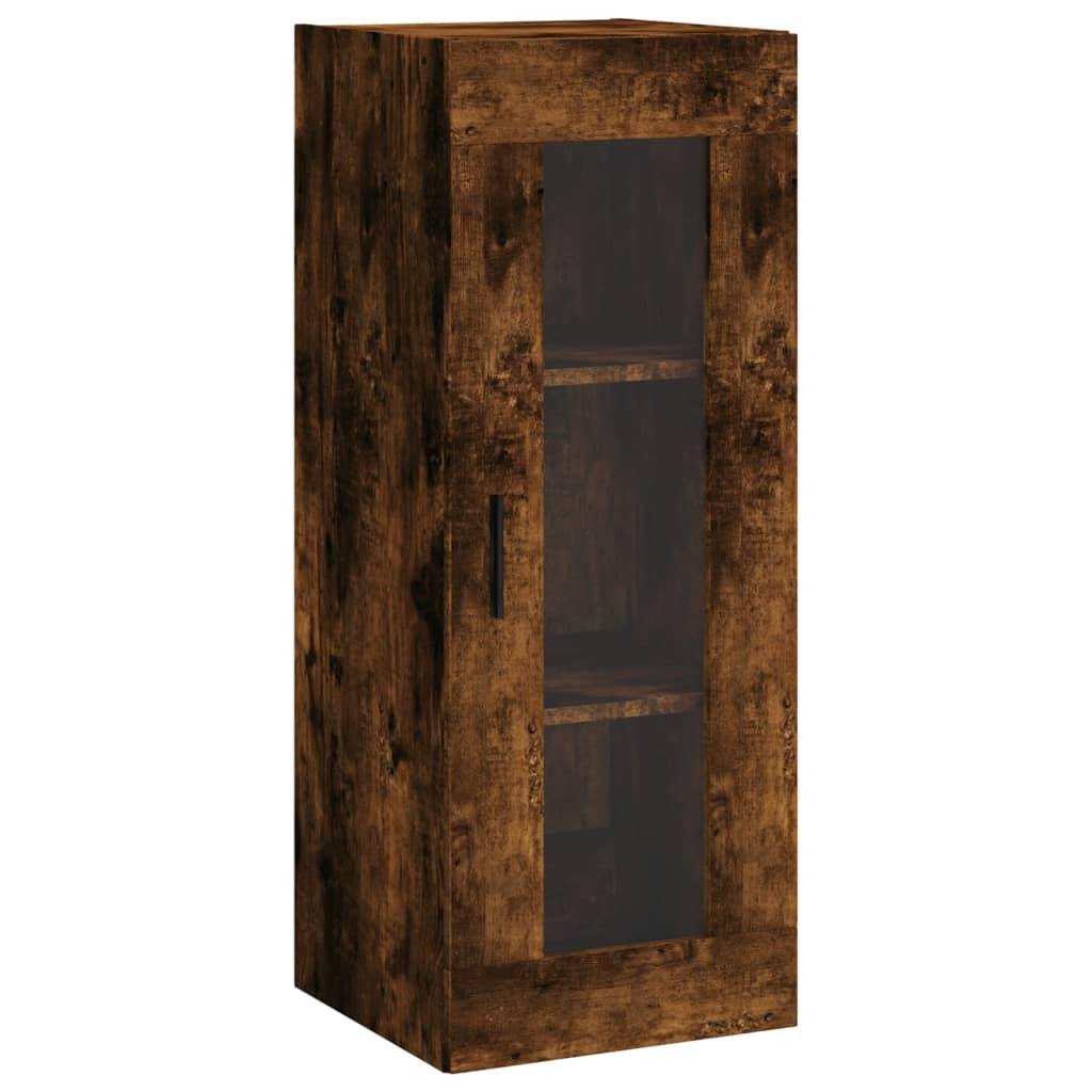Skap Røkt Eik 34,5x34x180 cm