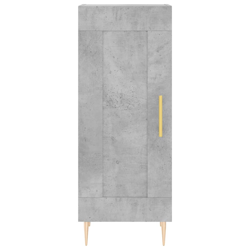 Skap Betonggrå 34,5x34x180 cm