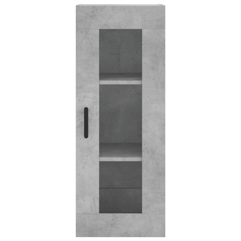 Skap Betonggrå 34,5x34x180 cm