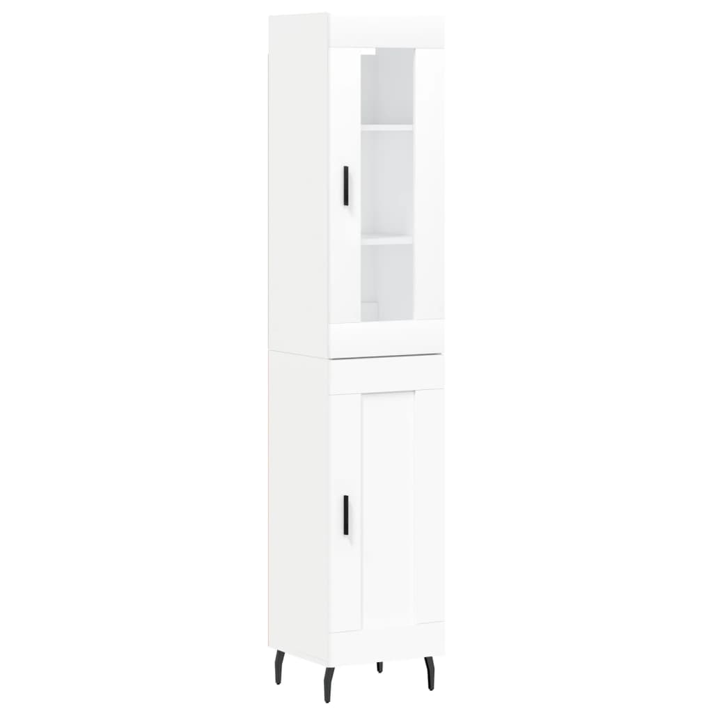 Skap Hvit 34,5x34x180 cm