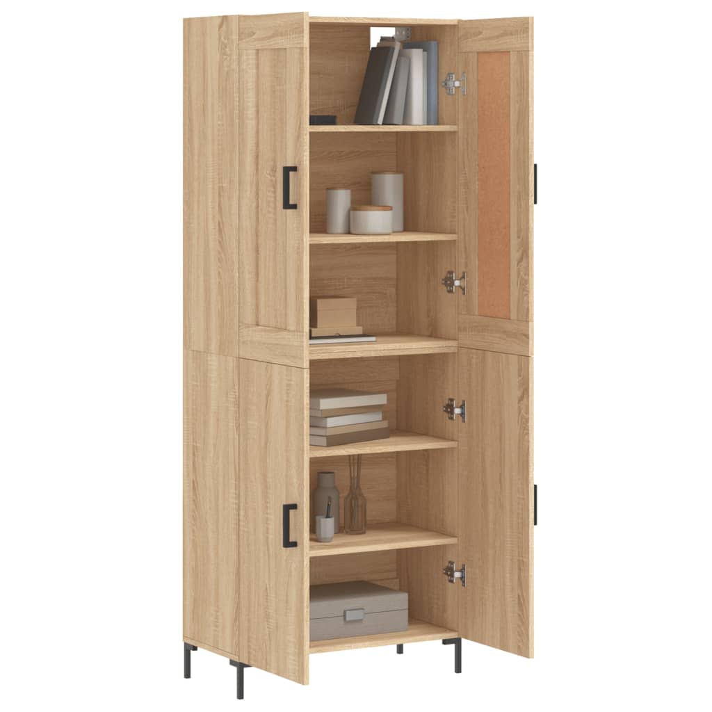 Skap Sonoma Eik 69,5x34x180 cm