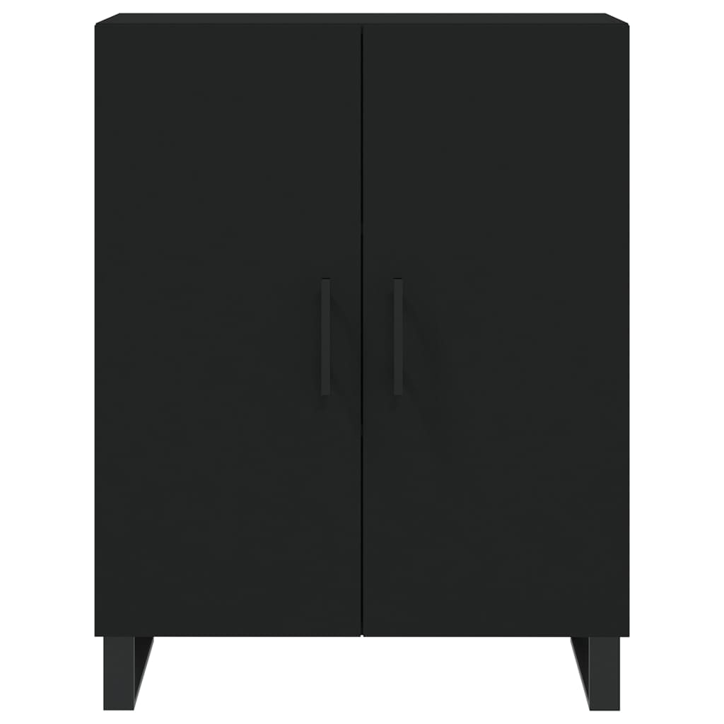 Skap Svart 69,5x34x180 cm