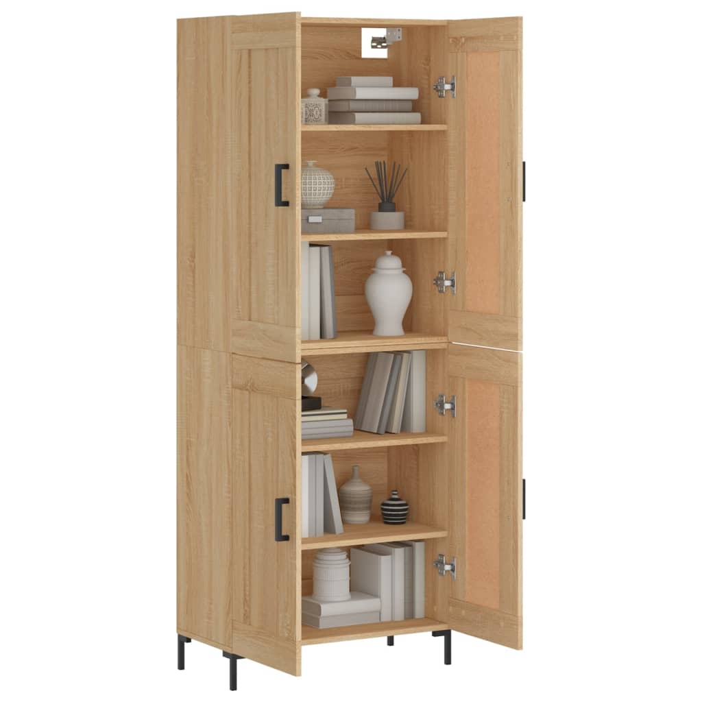 Skap Sonoma Eik 69,5x34x180 cm