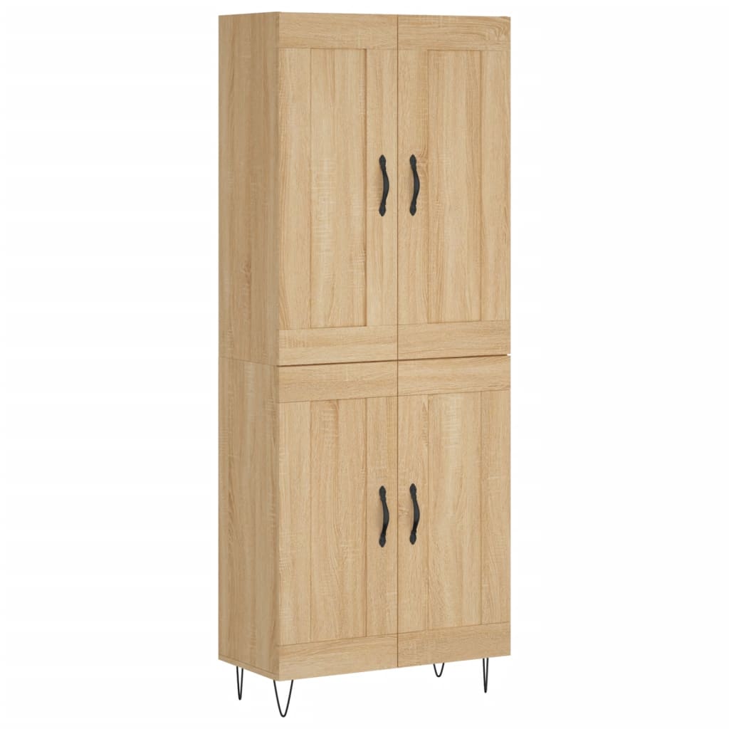 Skap Sonoma Eik 69,5x34x180 cm