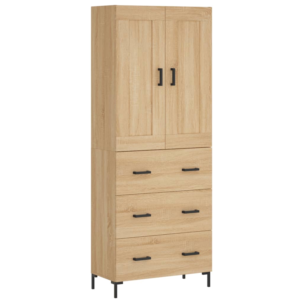 Skap Sonoma Eik 69,5x34x180 cm