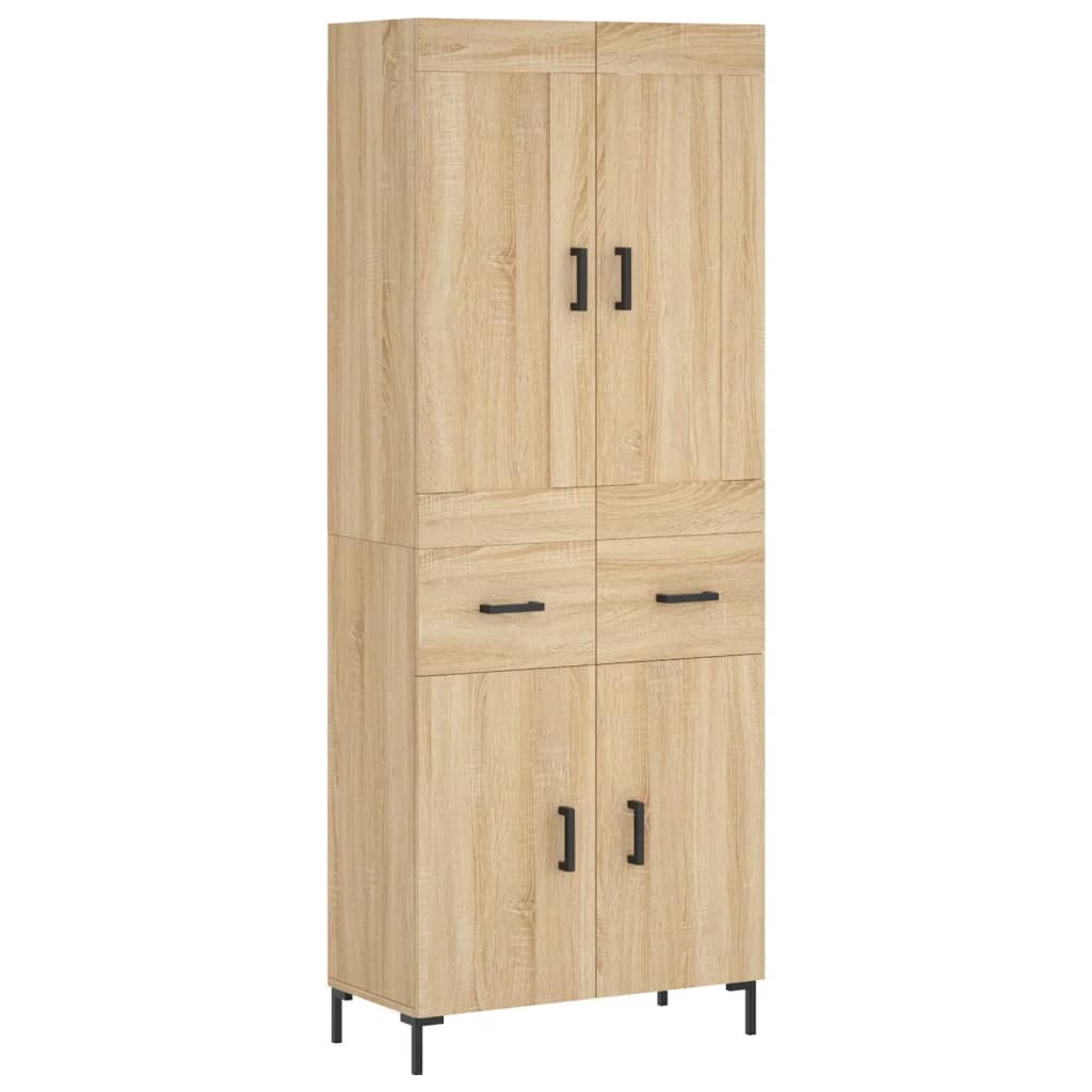 Skap Sonoma Eik 69,5x34x180 cm