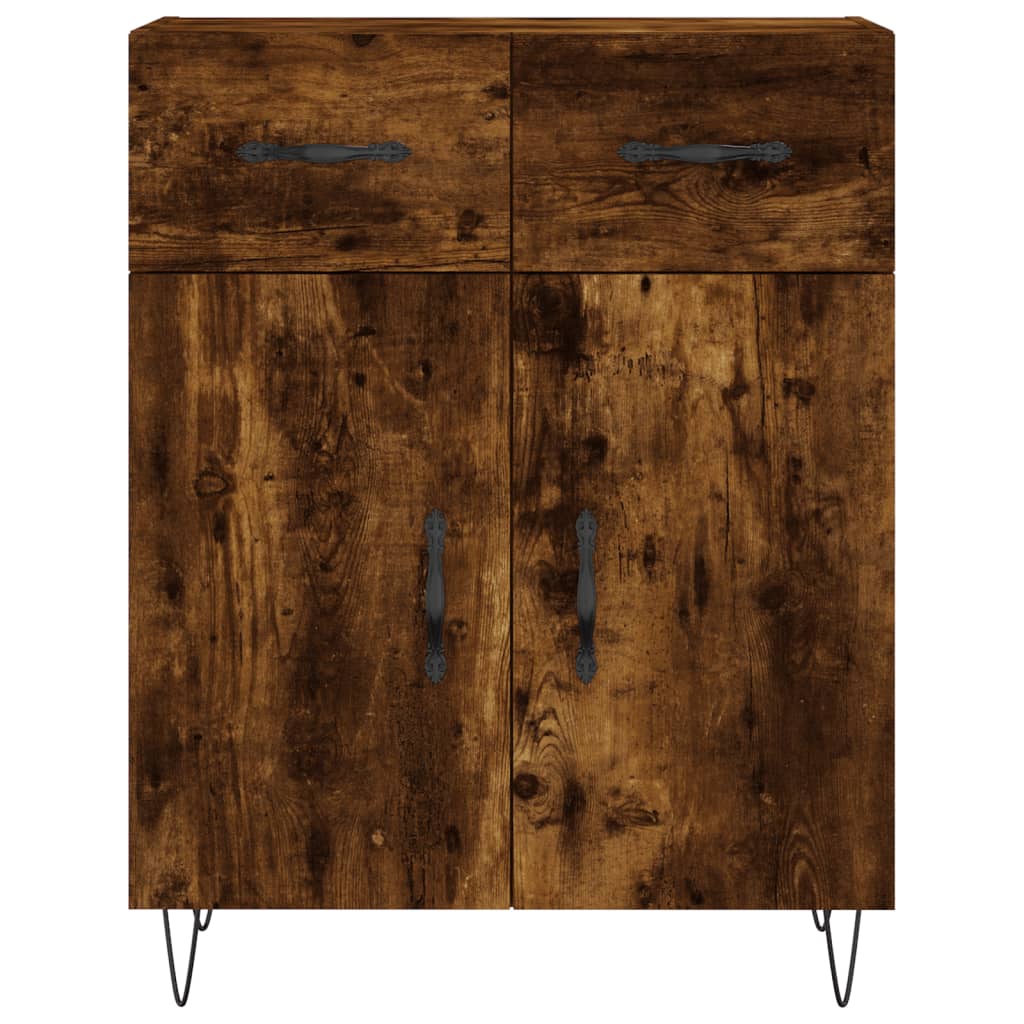 Skap Røkt Eik 69,5x34x180 cm