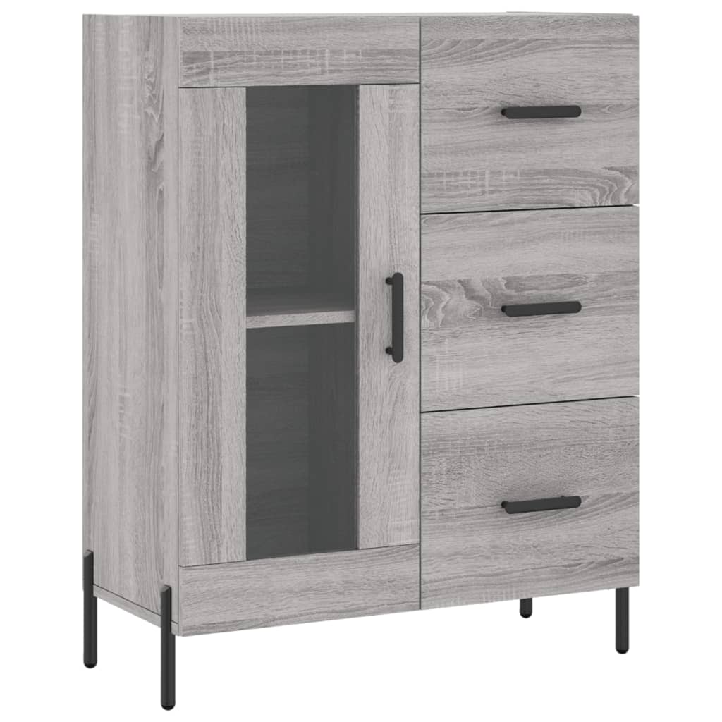 Skap Sonoma Grå 69,5x34x180 cm