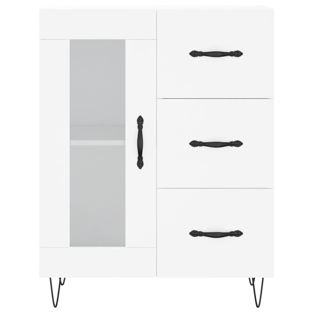 Skap Hvit 69,5x34x180 cm