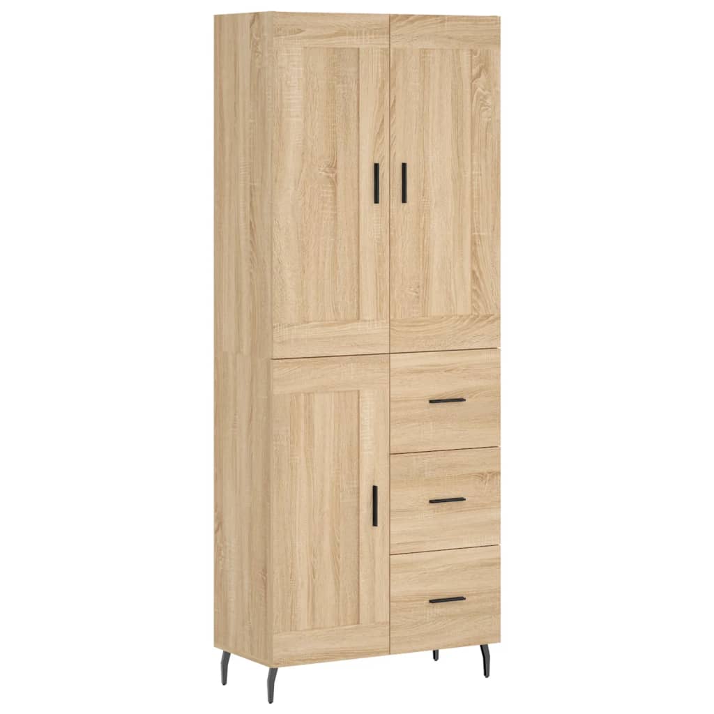 Skap Sonoma Eik 69,5x34x180 cm