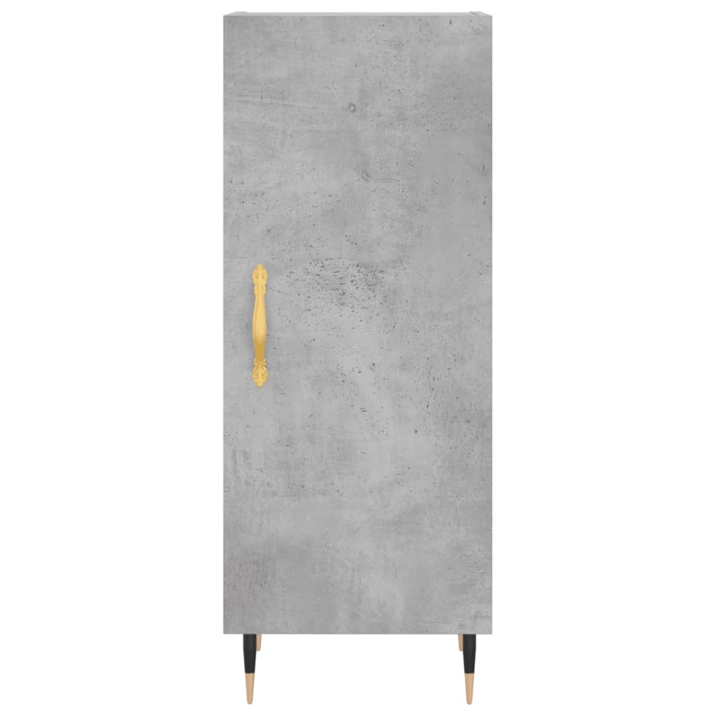 Skap Betonggrå 34,5x34x180 cm